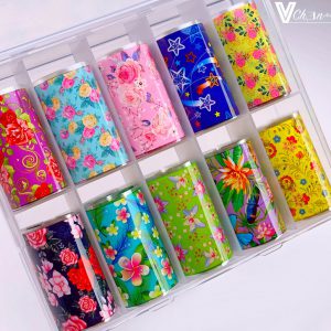 Flower Transfer Foil 9-10