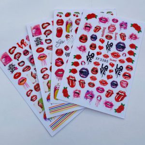 Lips Stickers (4pcs)
